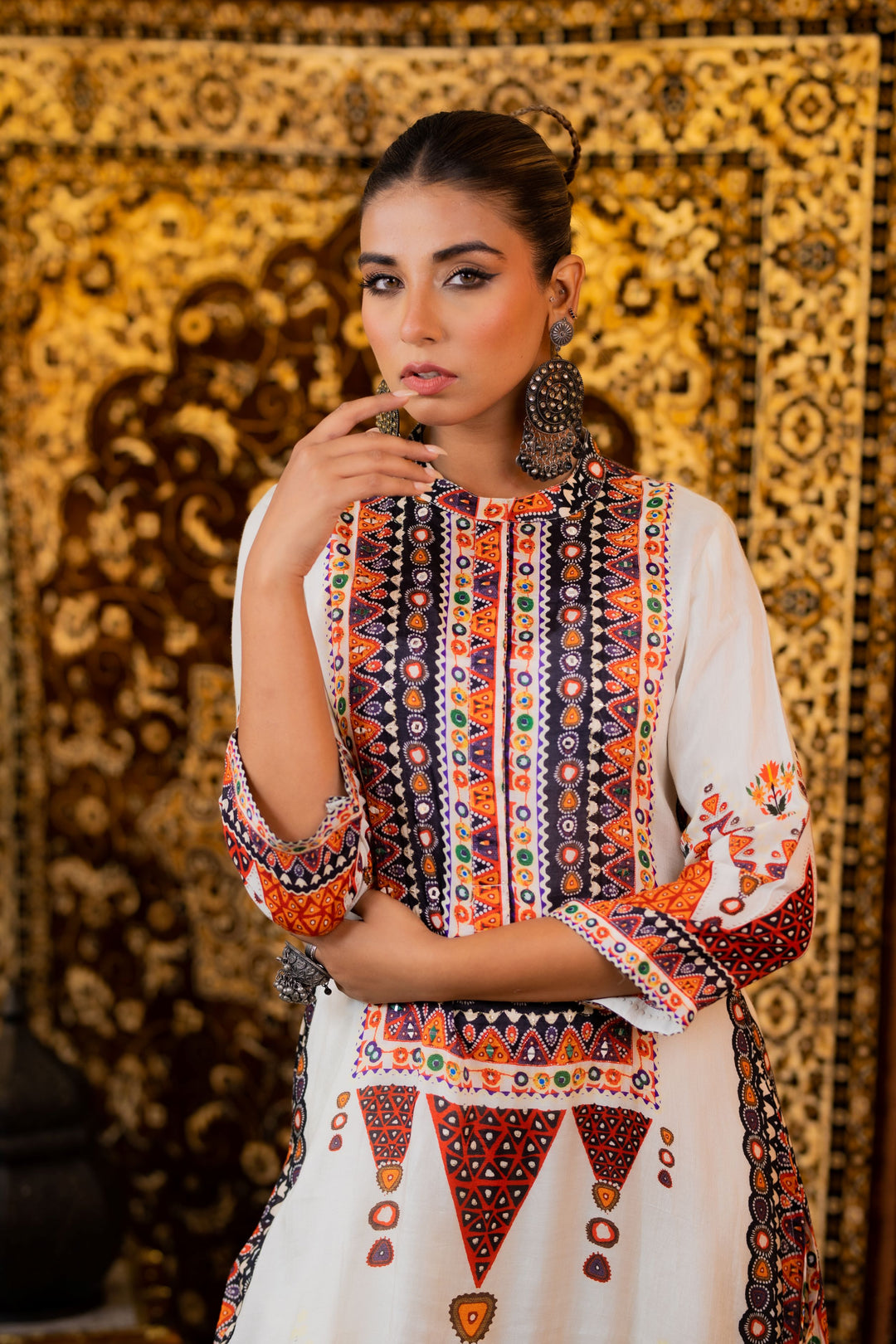 Tribal Elegance Kurta Set