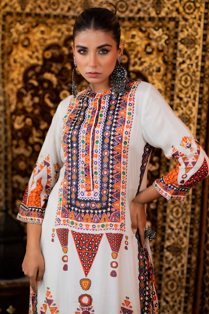 Tribal Elegance Kurta Set