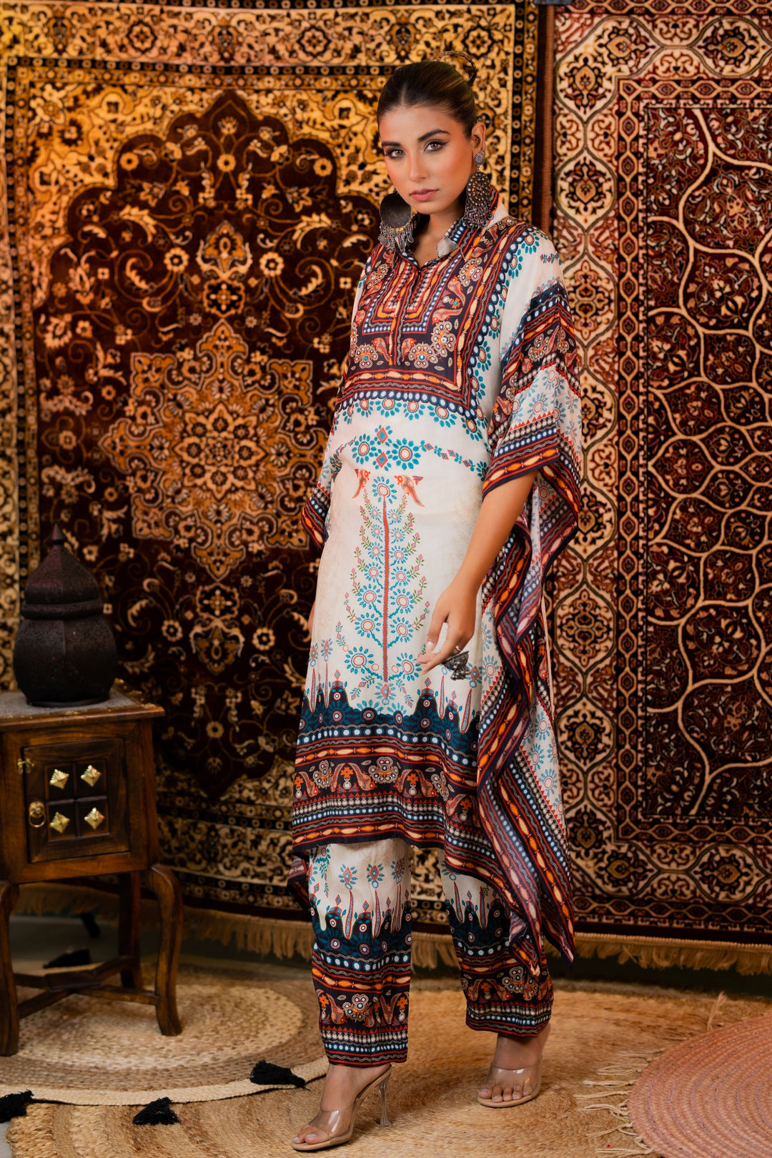 Boho Chic Kaftan Set