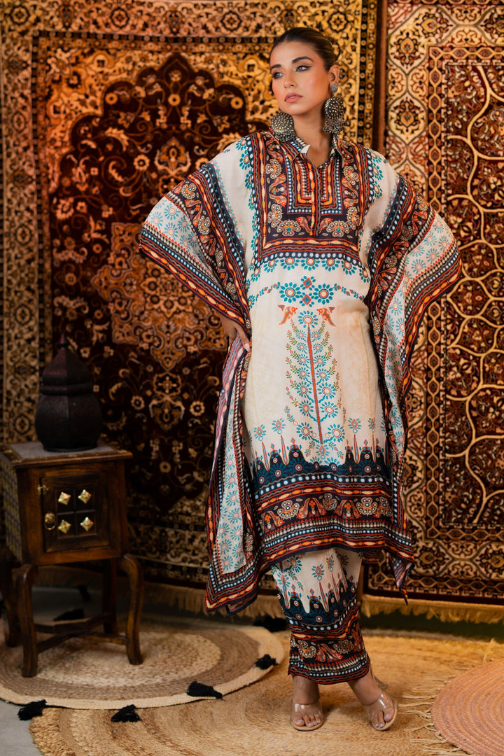 Boho Chic Kaftan Set