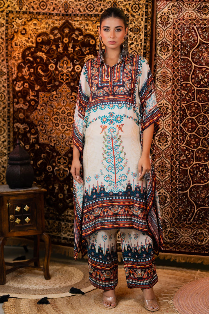 Boho Chic Kaftan Set