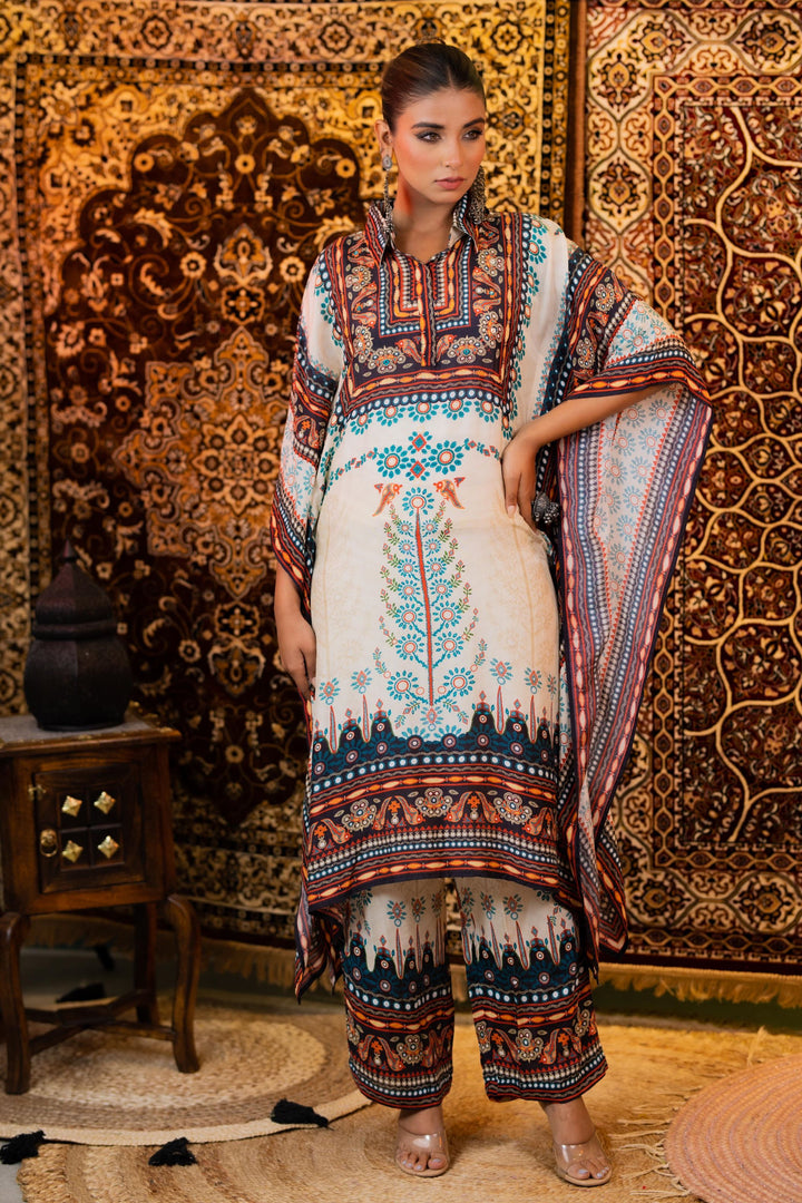 Boho Chic Kaftan Set