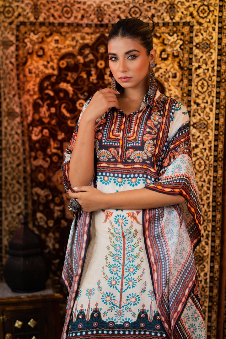 Boho Chic Kaftan Set