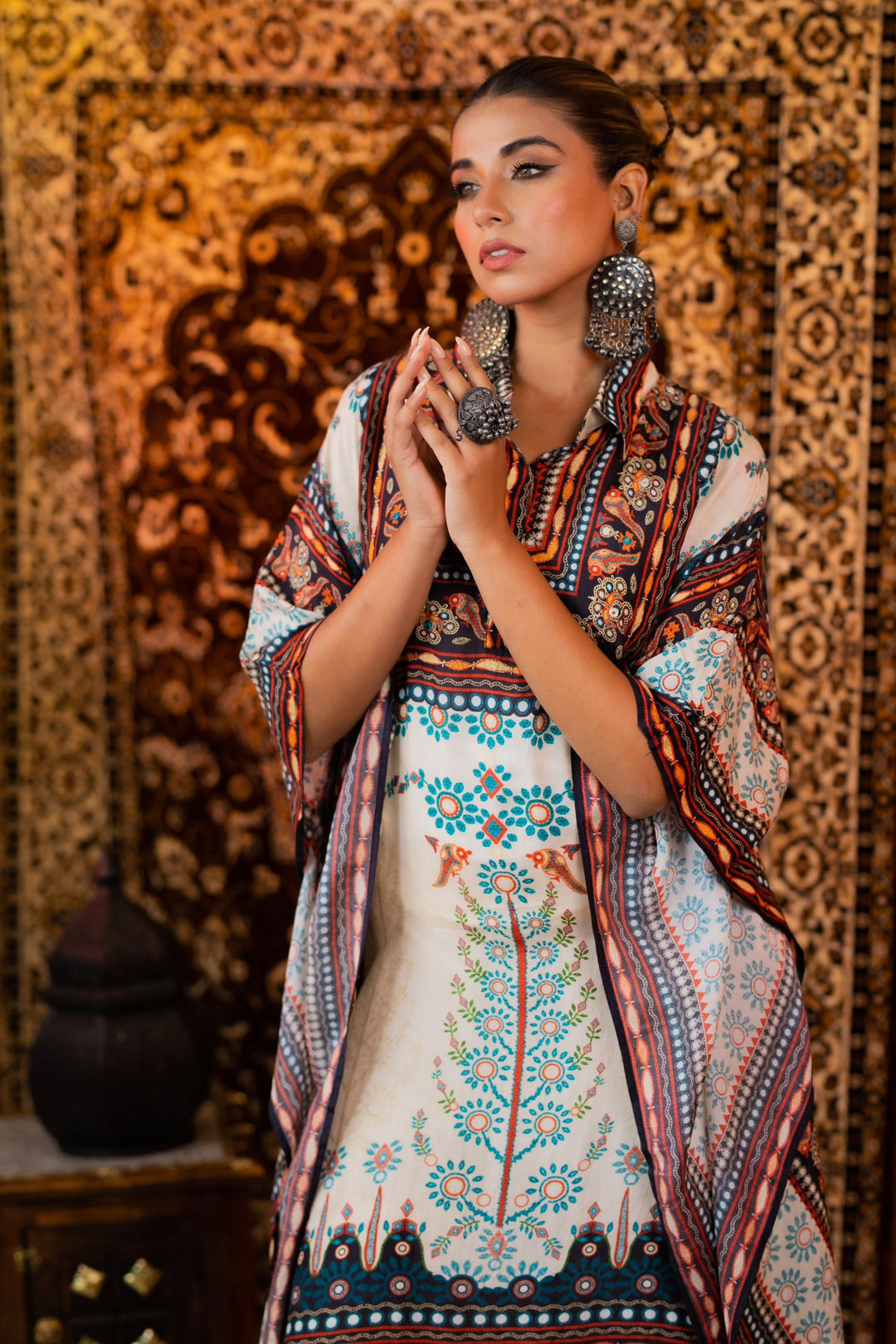 Boho Chic Kaftan Set